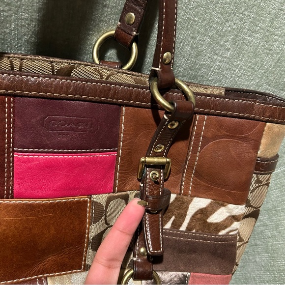 Coach Tote Bag Vintage Coach Handbag - Picture 12 of 14
